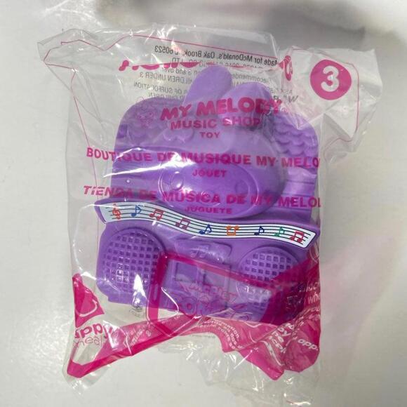 2016 McDonald's Sanrio Hello Kitty My Melody Music Shop #3 - Picture 1 of 2